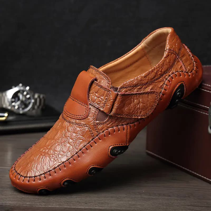 Octopus Shoes, Doudou Shoes, Leather Driving Shoes