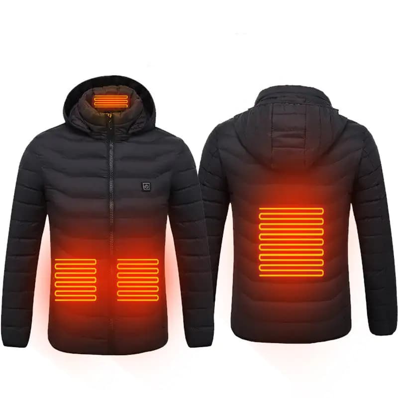 Heated USB Electric Jacket Thermal Winter Coat