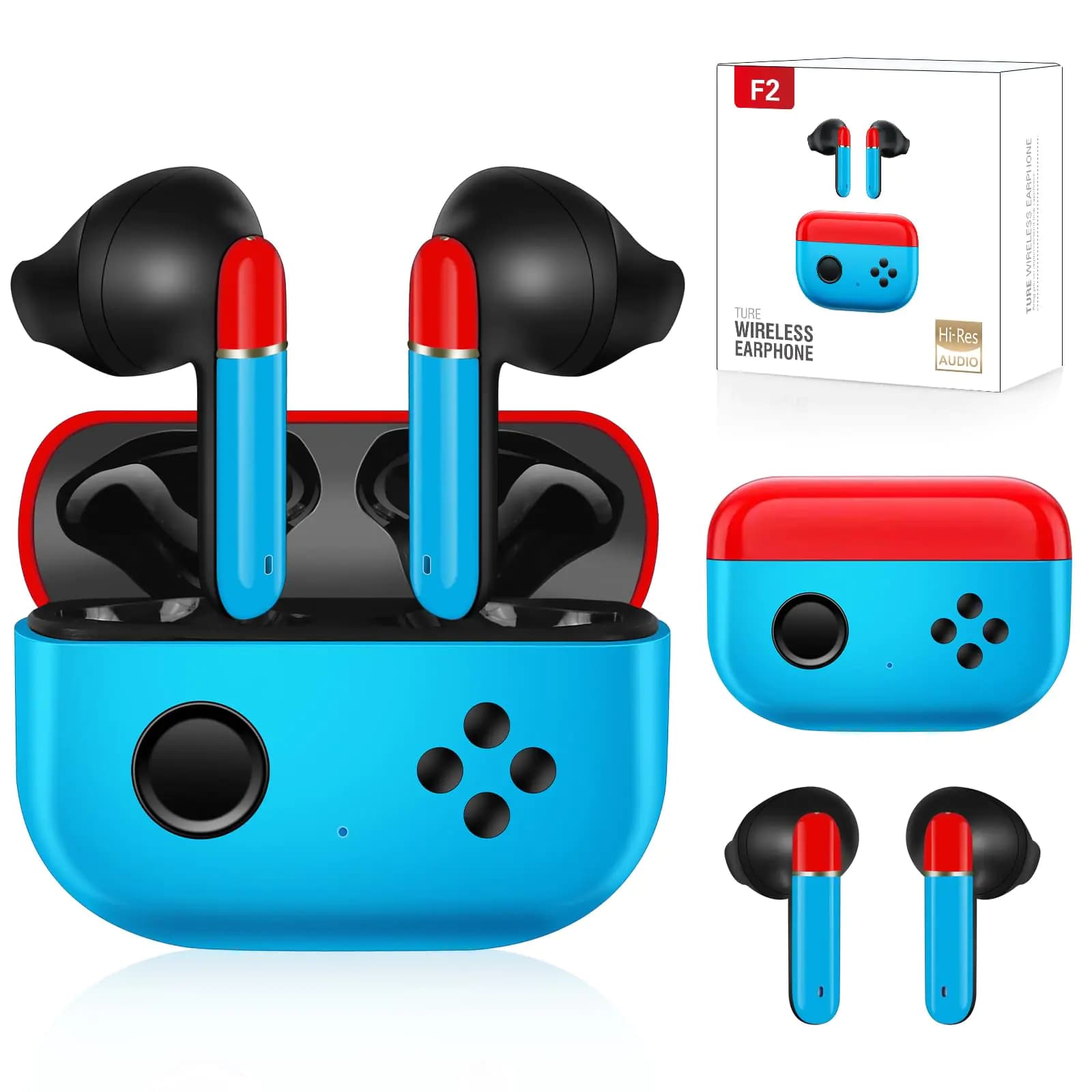 Kids Wireless Earbuds Bluetooth 5.3 Touch Control