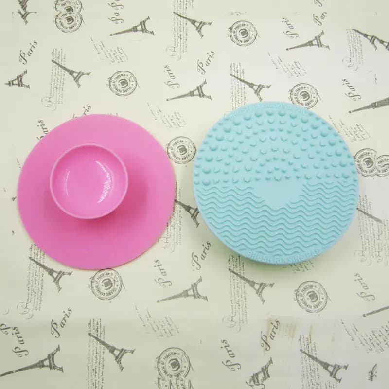 Silicone Brush Cleaning Mat for Makeup Tools