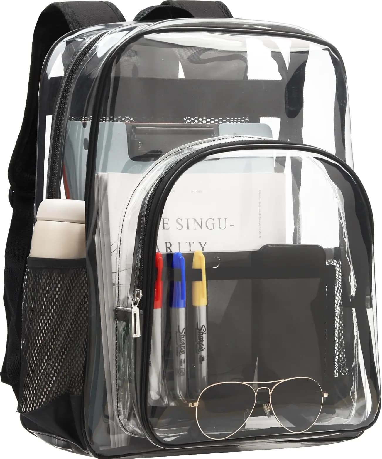 Clear TPU Stadium Approved Heavy Duty Backpack