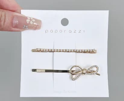 Elegant Pearl Star Hair Clips - Korean Hair Accessories