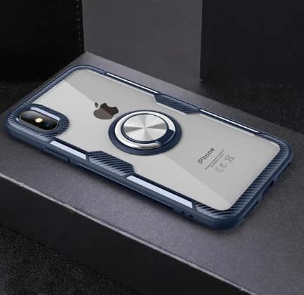 Car Mount Phone Case, Transparent Ring Phone Case