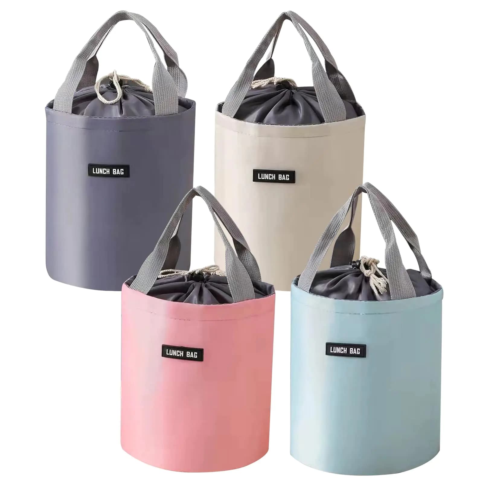 Insulated Bento Lunch Bag Set, Leakproof Cooler