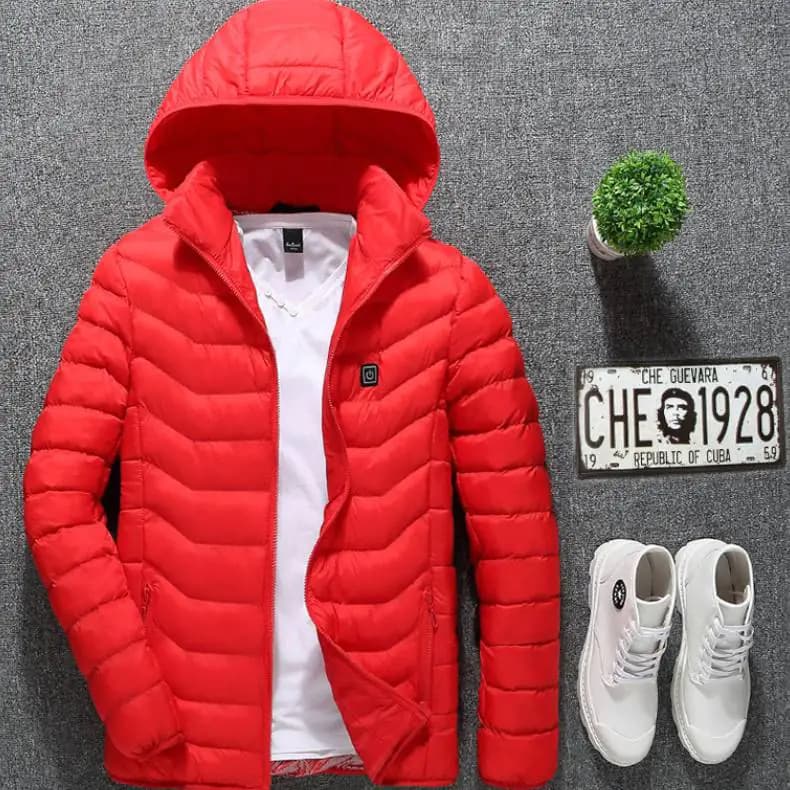 Heated USB Electric Jacket Thermal Winter Coat