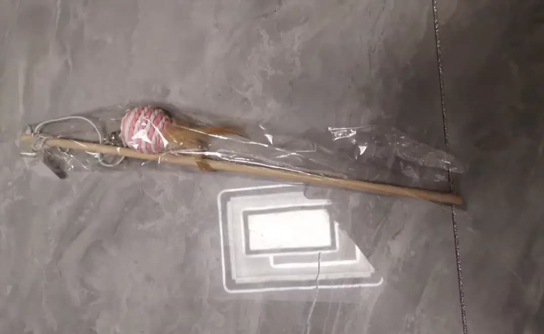 Cat Toys - Interactive Sisal Cat Teaser Wand