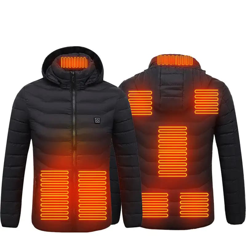 Heated USB Electric Jacket Thermal Winter Coat