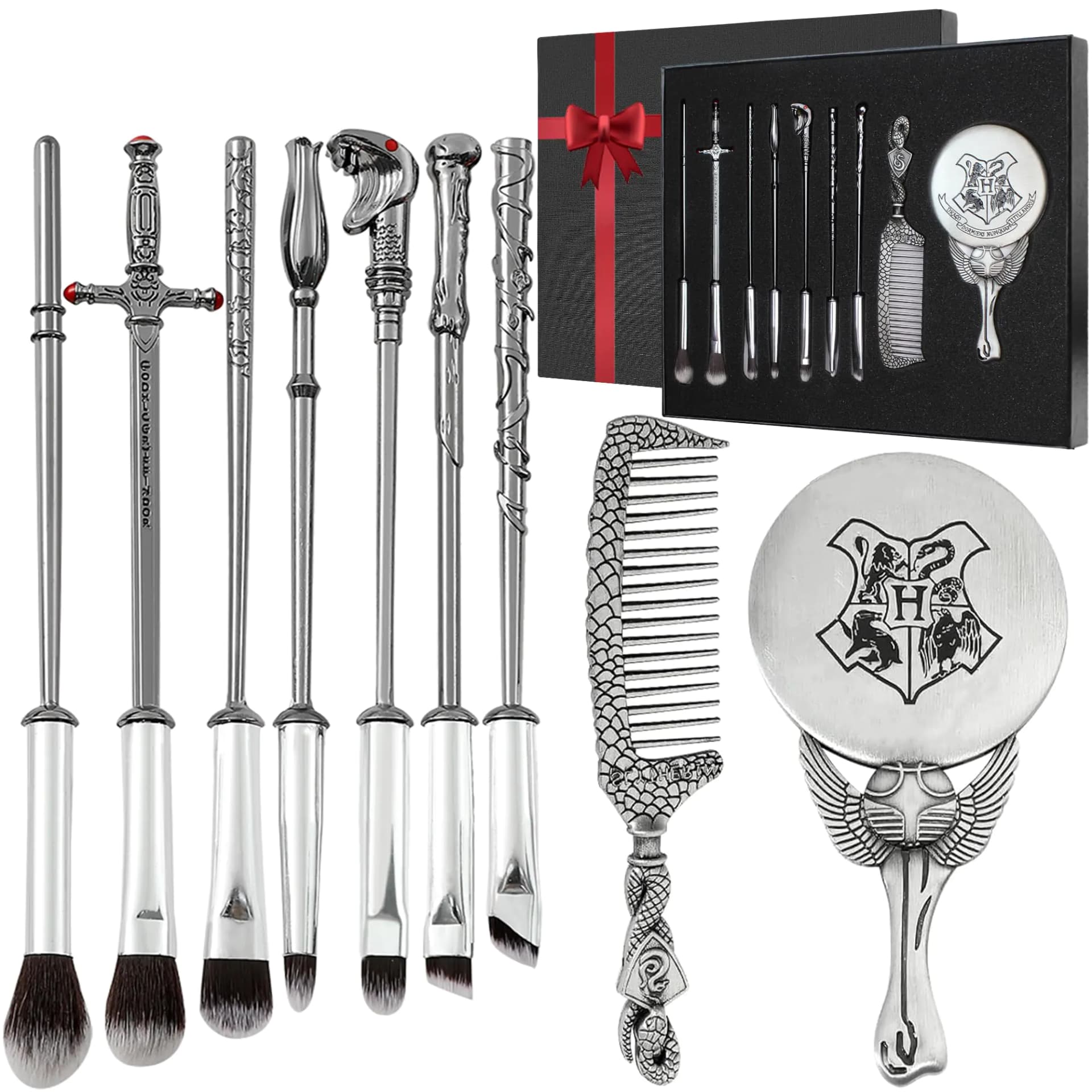 Potter Wizard Wand Makeup Brush Set