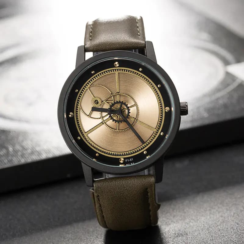 Men's and Women's Quartz Gear Watches
