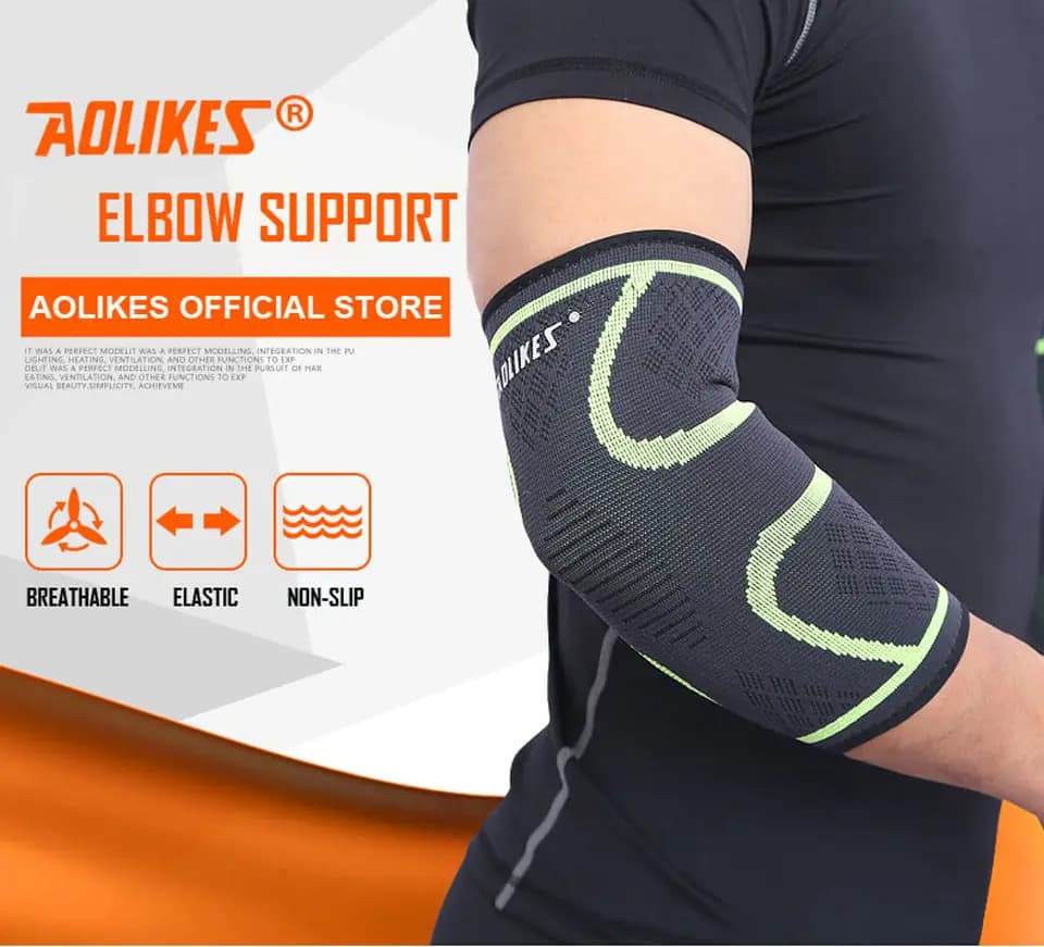 Aolikes Outdoor Sports Elbow Pads, Breathable Gear
