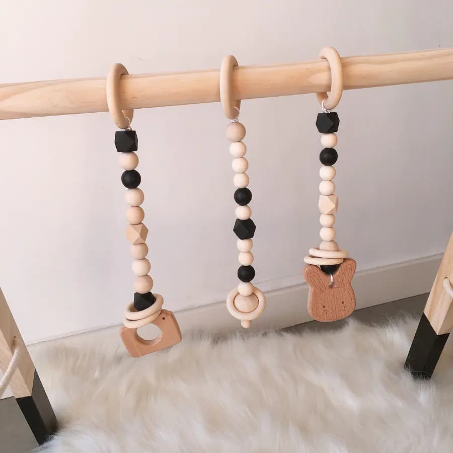Nordic Cartoon Fitness Equipment Pendant for Kids