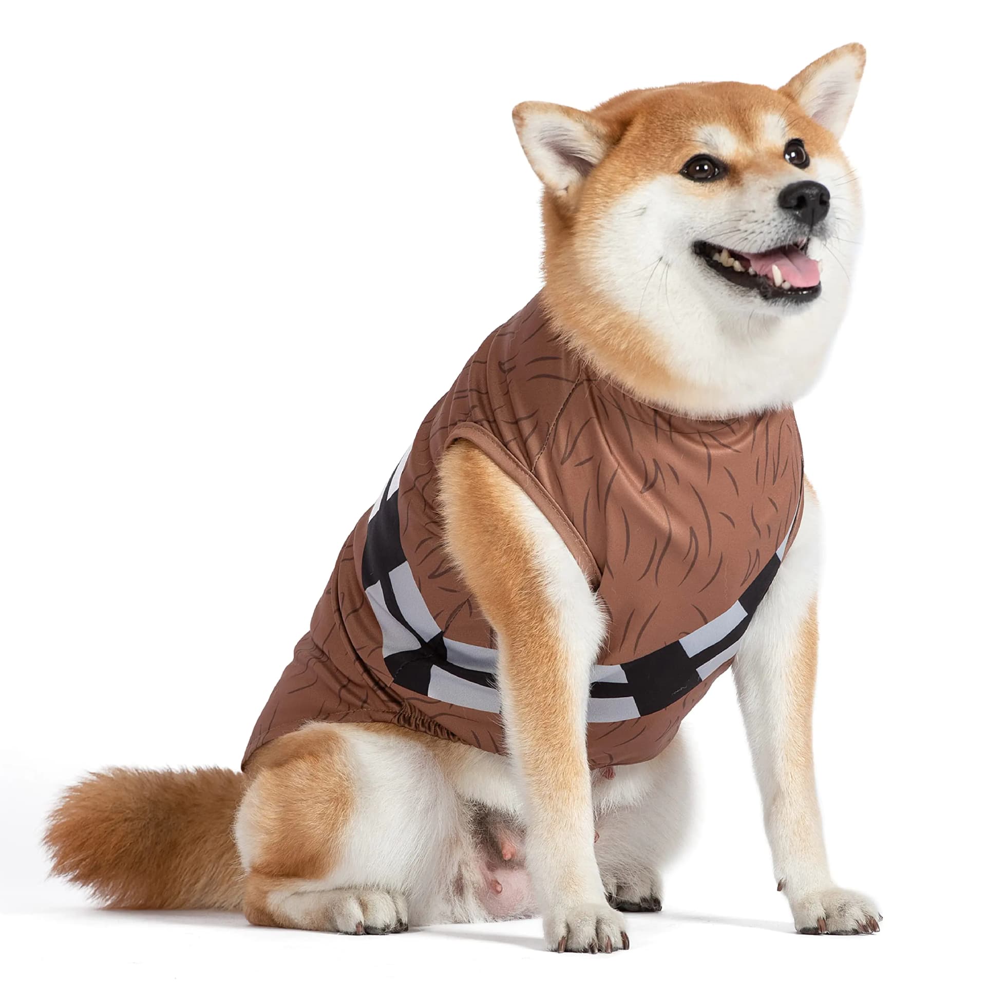 Star Wars: Halloween Chewbacca Costume - Large - |Star Wars Halloween Costumes for Dogs Funny Dog Costumes | Officially Licensed Star Wars Dog Halloween Costume