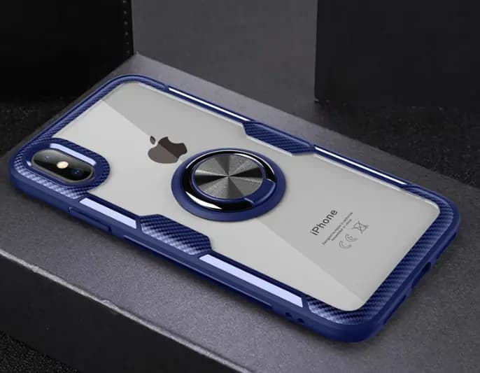 Car Mount Phone Case, Transparent Ring Phone Case