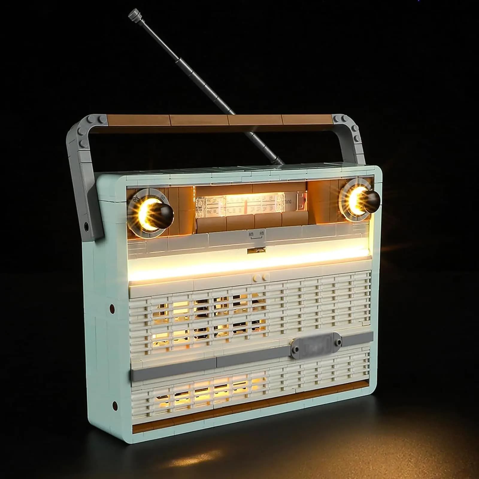 LED Light Kit for LEGO Retro Radio Model