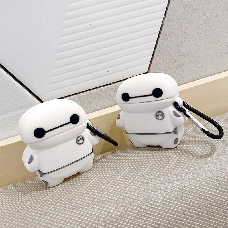 Cute Cartoon Silicone Case for Wireless Earbuds