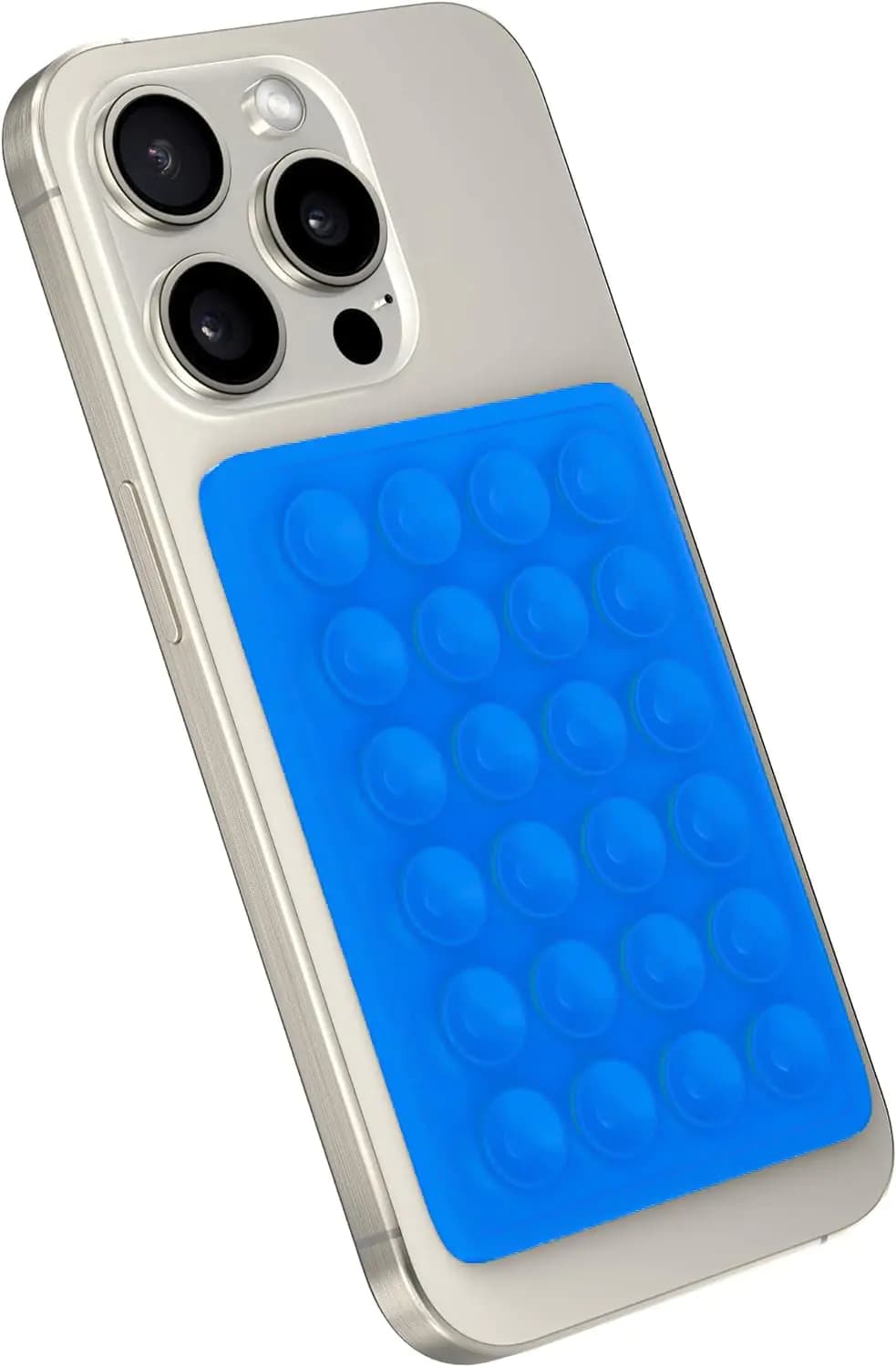 Silicone Suction Phone Mount Holder Dark Blue