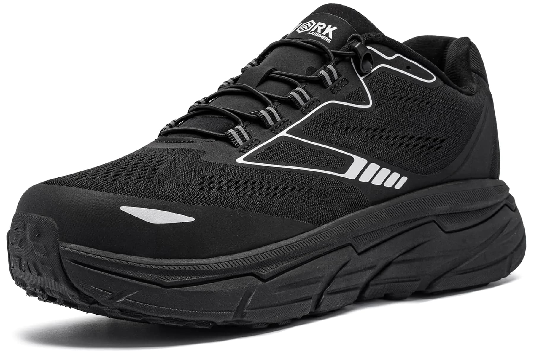 Steel Toe Safety Sneakers Black Size 10