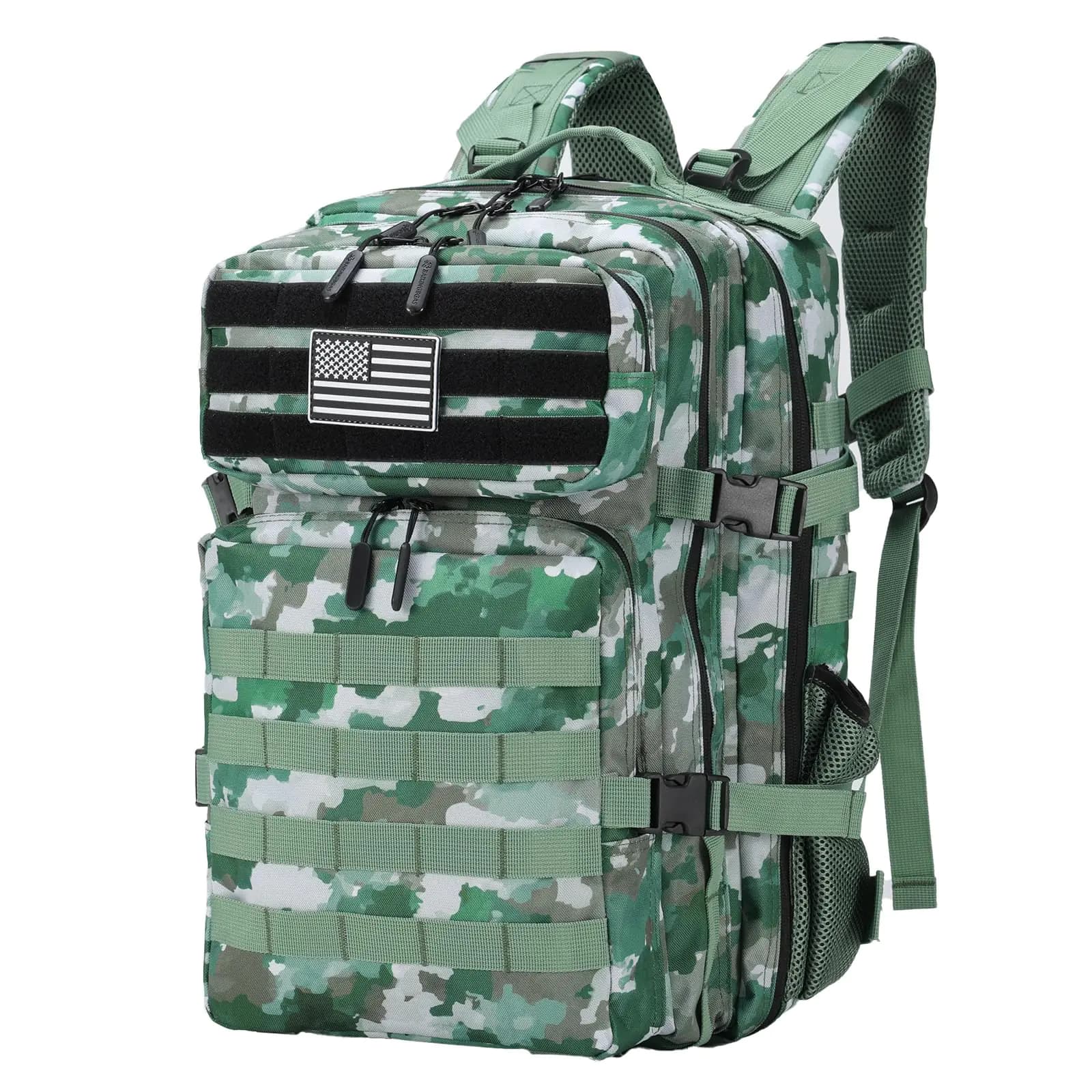Tactical Waterproof Backpack 45L Desert Camo