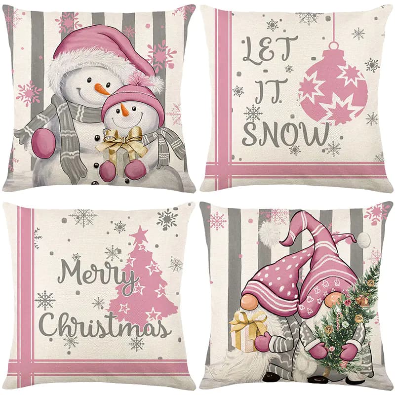 New Christmas Pillowcase for Home Decor