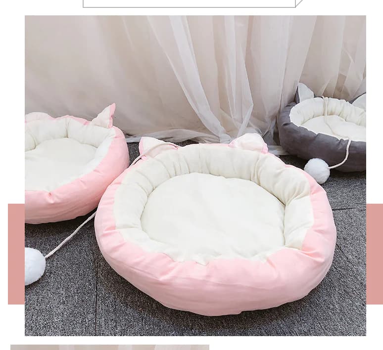 Warm Dog Bed and Washable Cat Cushion Supplies