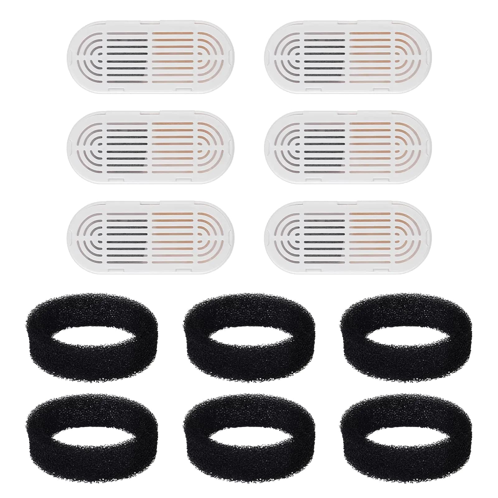 Cat Water Fountain Filters 6 Pack 108oz