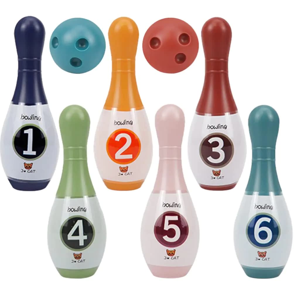 Kids Bowling Set with Pins and Balls