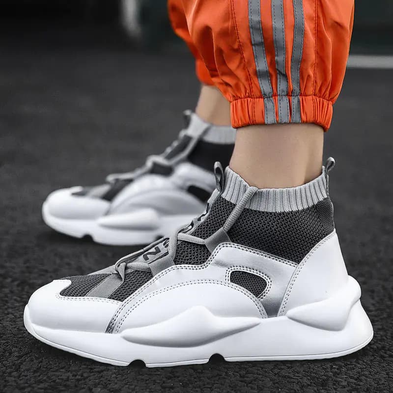 High-Top Sock Sneakers and Casual Sneakers