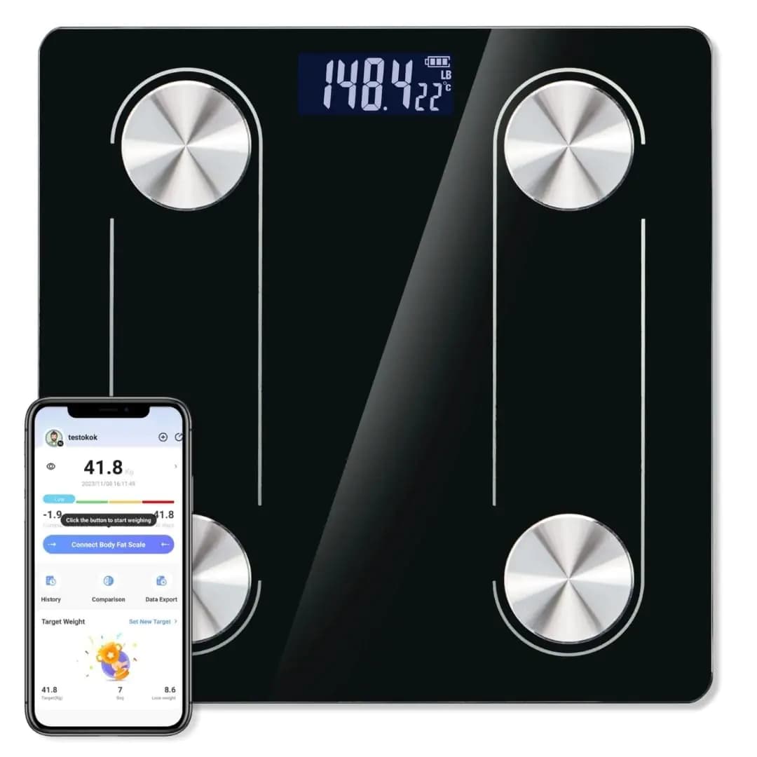Digital Body Scale with Smart App Compatibility