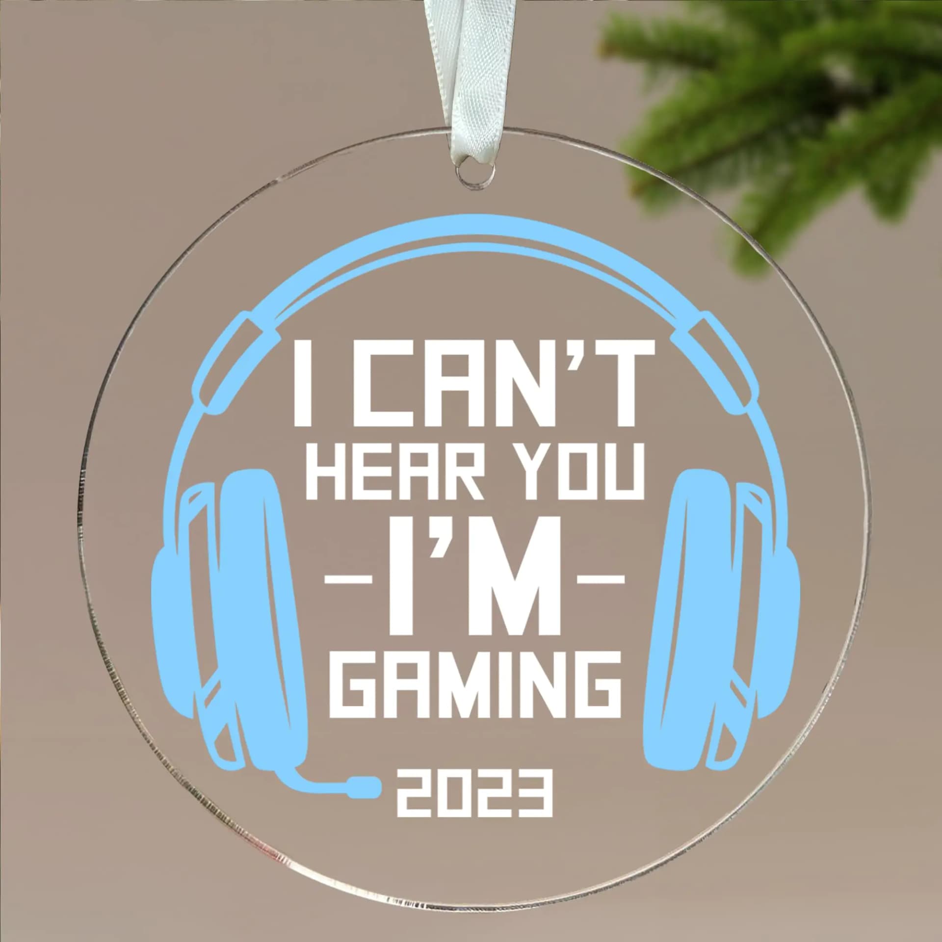 Gaming Ornaments Acrylic Christmas Tree Decoration
