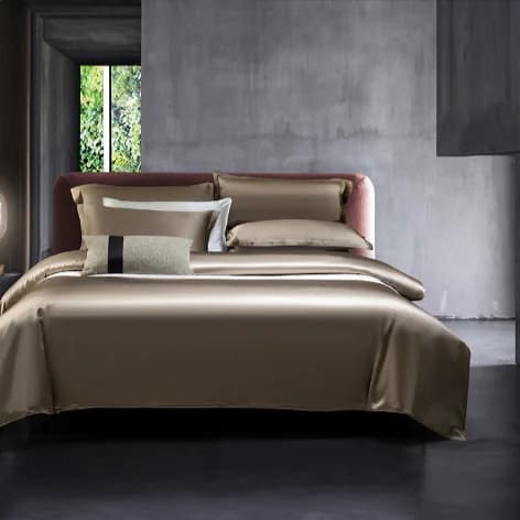 Double-Sided Silk Four-Piece Bedding Set