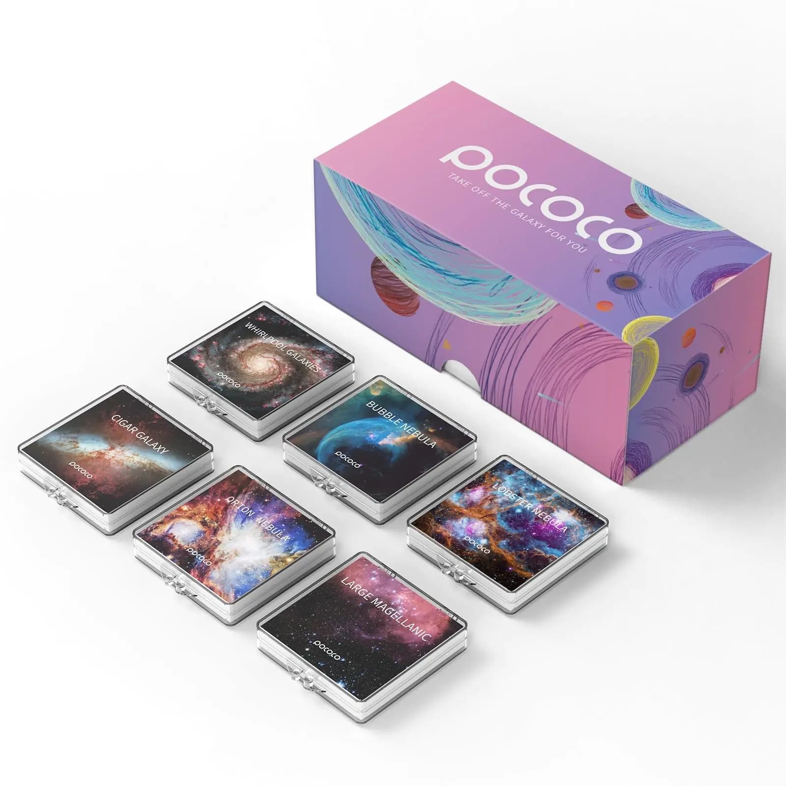 Nebula Galaxy Star Projector Light Discs Pack