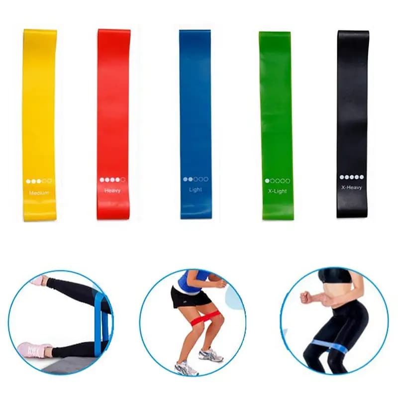 Yoga Resistance Bands Pilates Fitness Equipment