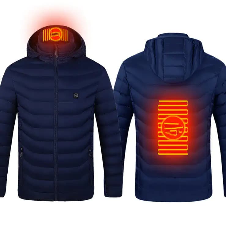 Heated USB Electric Jacket Thermal Winter Coat