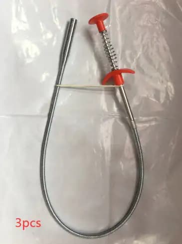 Drain Clog Remover Spring Pipe Dredger Tool
