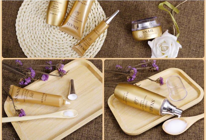 6-Piece Skincare Set with Cleanser and Cosmetics