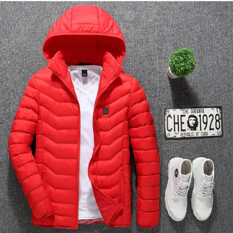 Heated USB Electric Winter Jacket