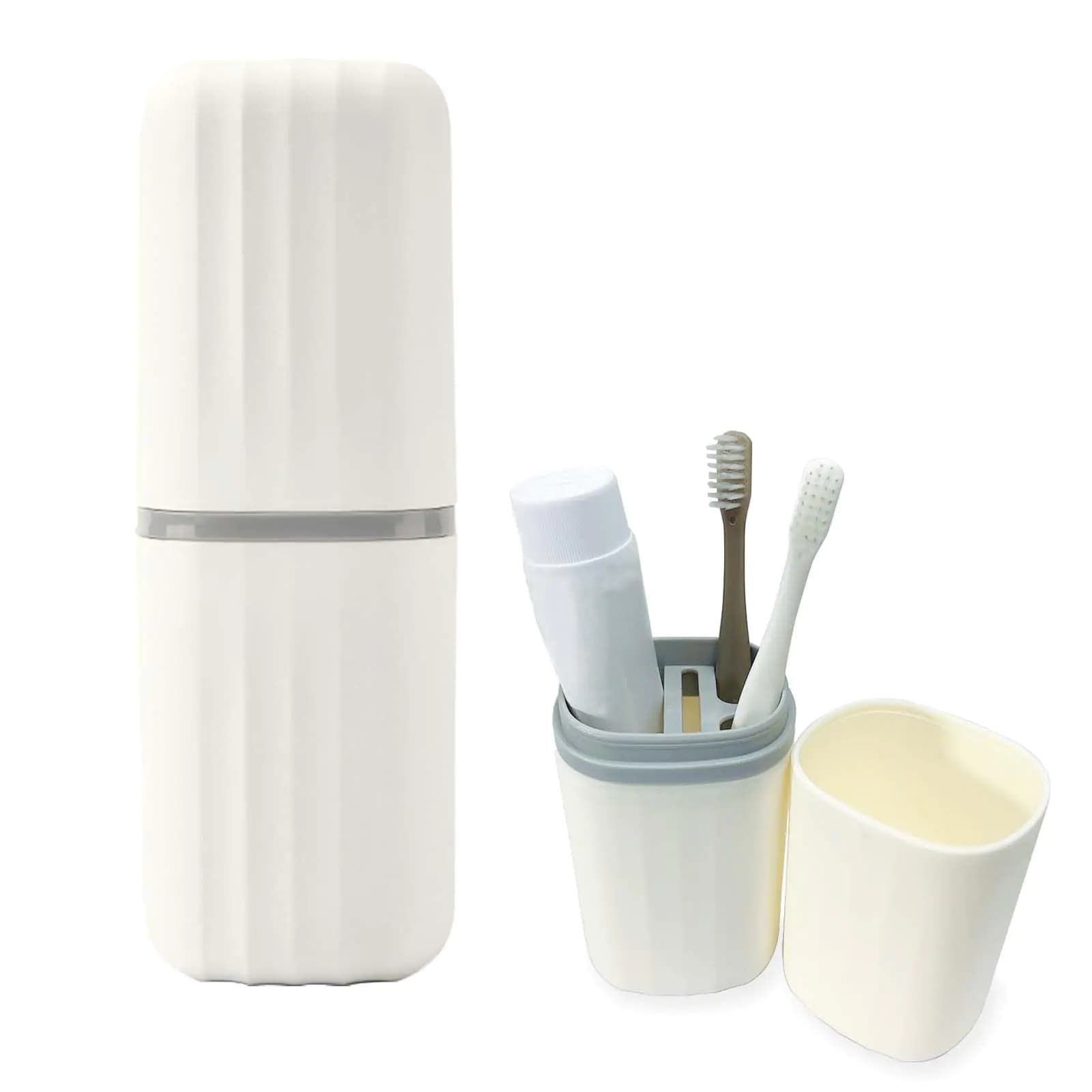 Portable Toothbrush and Toothpaste Travel Case
