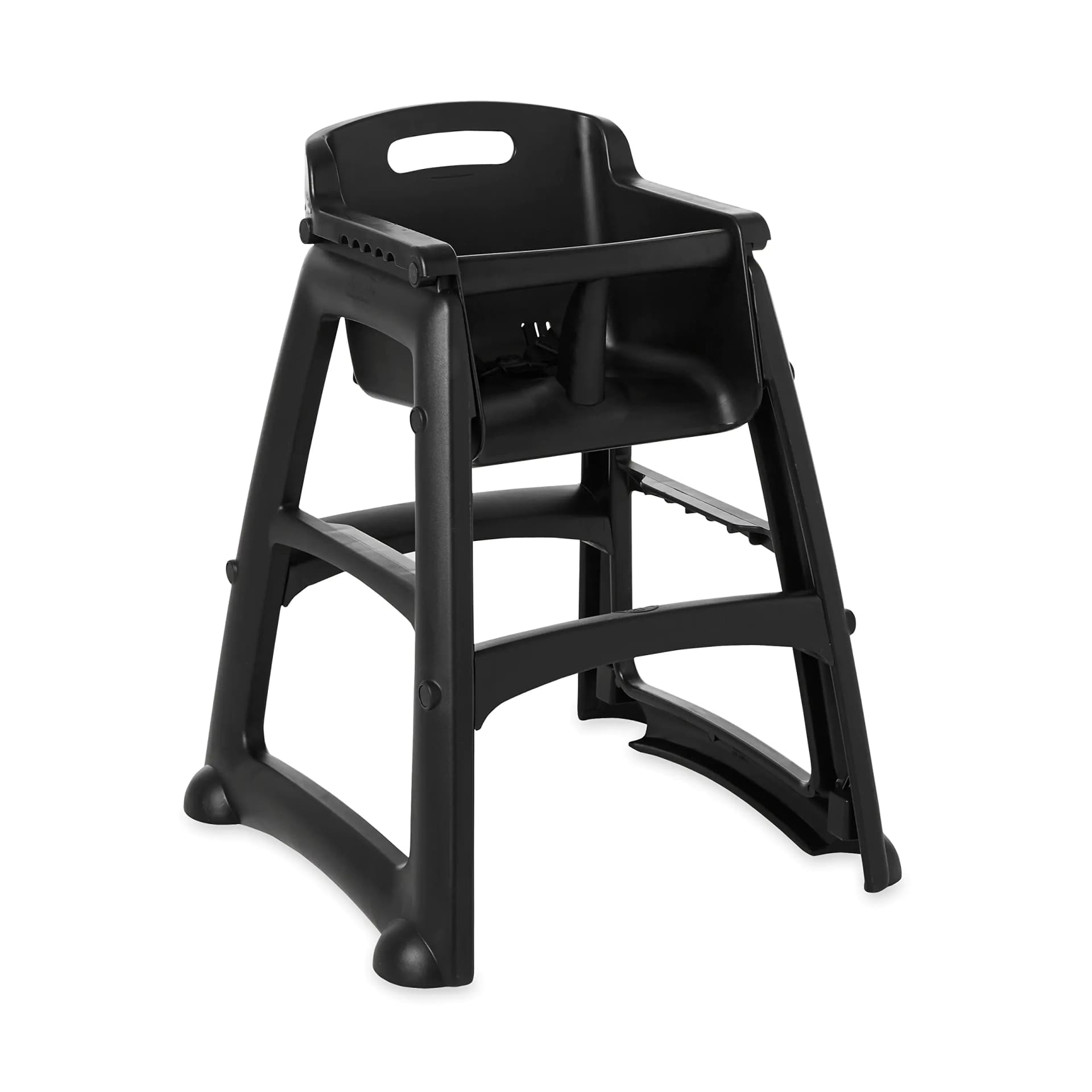 Rubbermaid Sturdy High-Chair Black Stackable