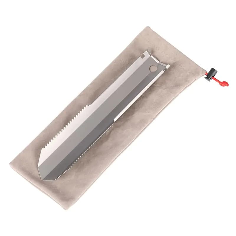 Titanium Compact Backpacking Trowel With Tent Stake