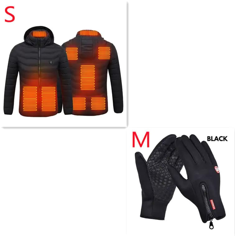 Heated USB Electric Jacket Thermal Winter Coat