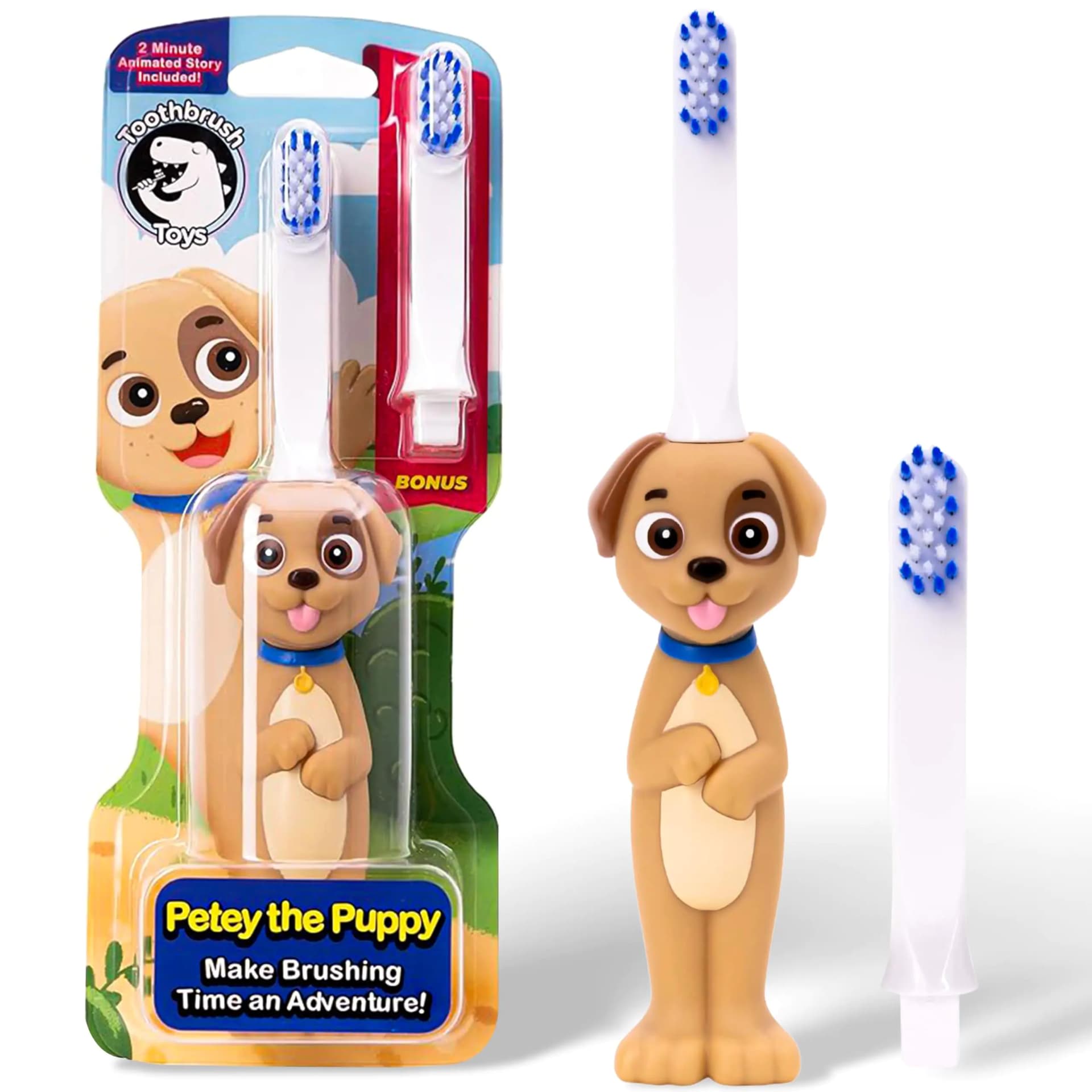 Soft Kids Toothbrush With Replaceable Head
