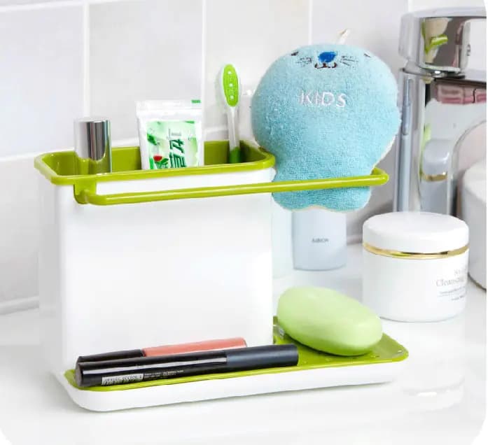Kitchen Sink Drain Rack Organizer for Cleaning Tools