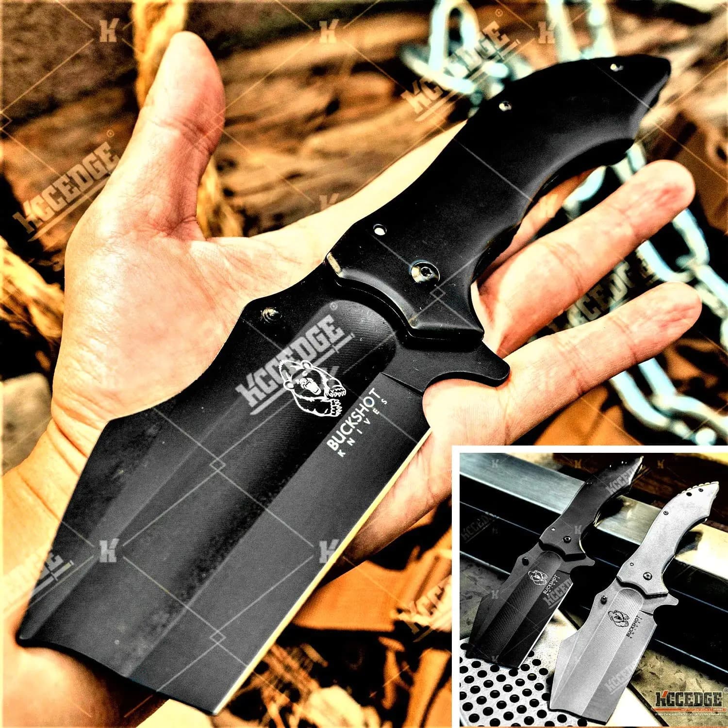 Tactical Pocket Knife Survival Gear Black
