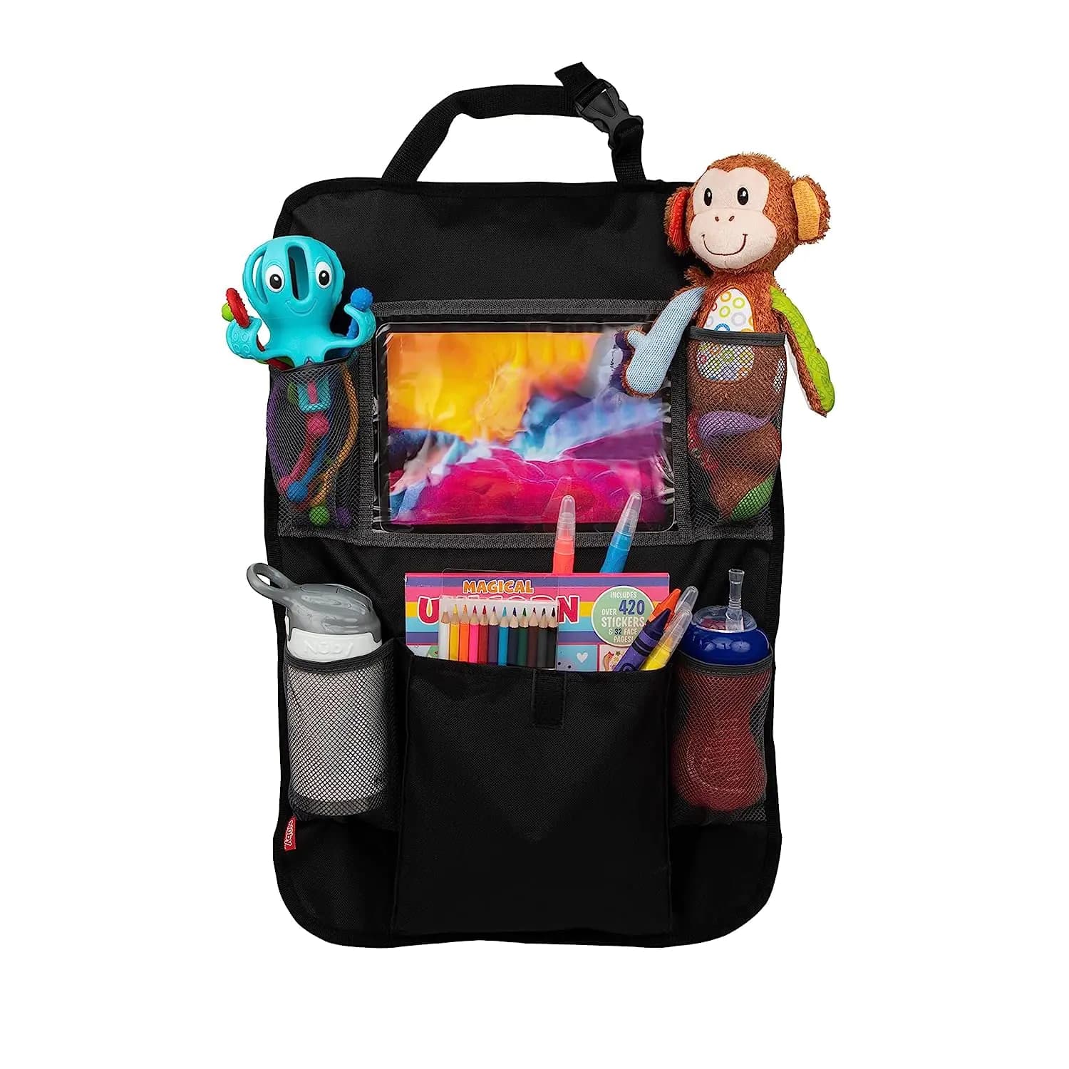 Nuby Car Backseat Organizer With Tablet Holder