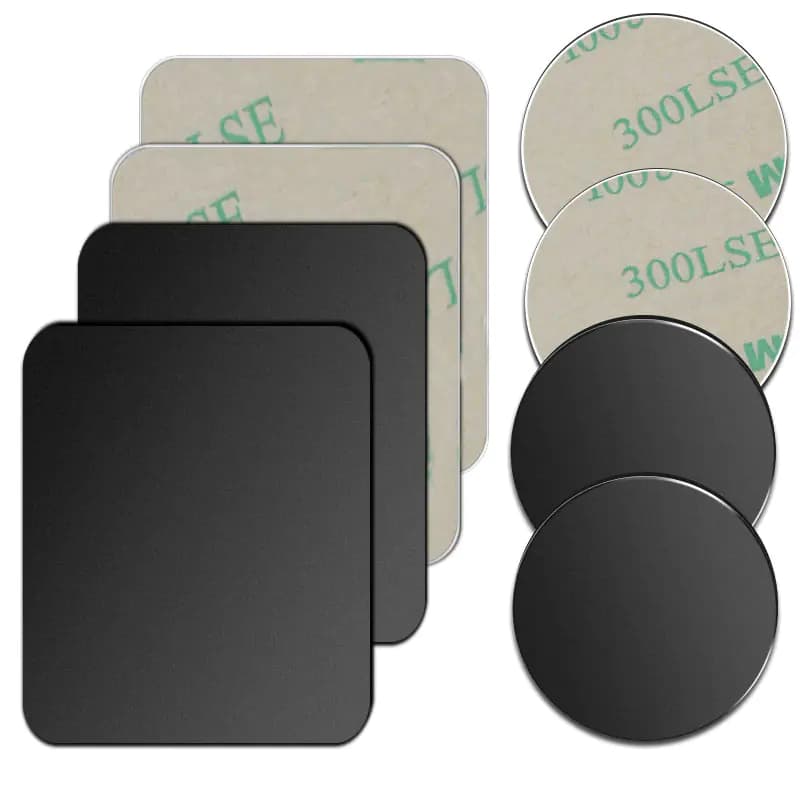 Magnetic Phone Holder Accessories and Mounting Plates