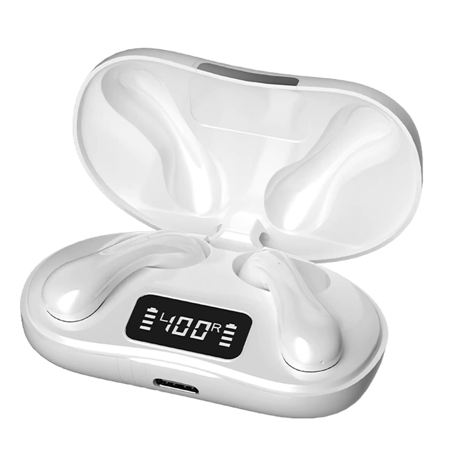 Wireless Earbuds V5.3 Noise Cancelling White