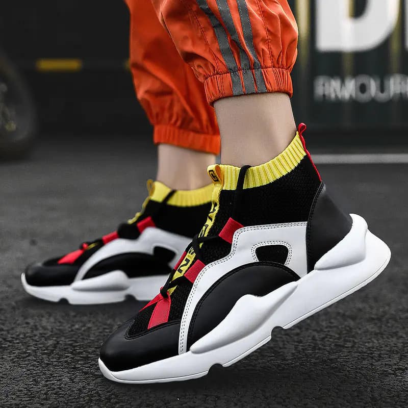 High-Top Sock Sneakers and Casual Sneakers