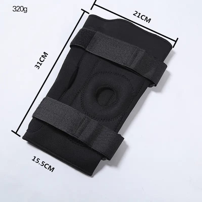 Outdoor Dual Aluminum Sports Knee Support Gear