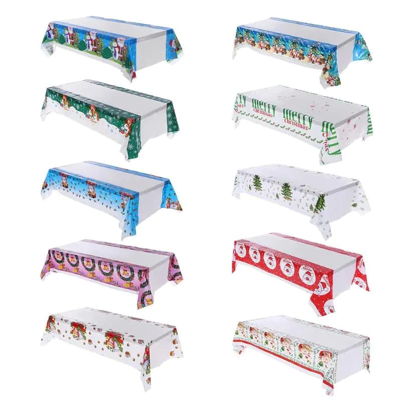 Disposable Tablecloth for Christmas Decorations