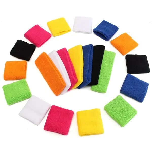 Headband and Wristband Set - 3 Pieces Sports Gear